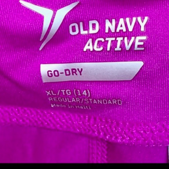 OLD NAVY Active Girls Youth leggings SIZE XL/TG (14) NWOT - Picture 6 of 7